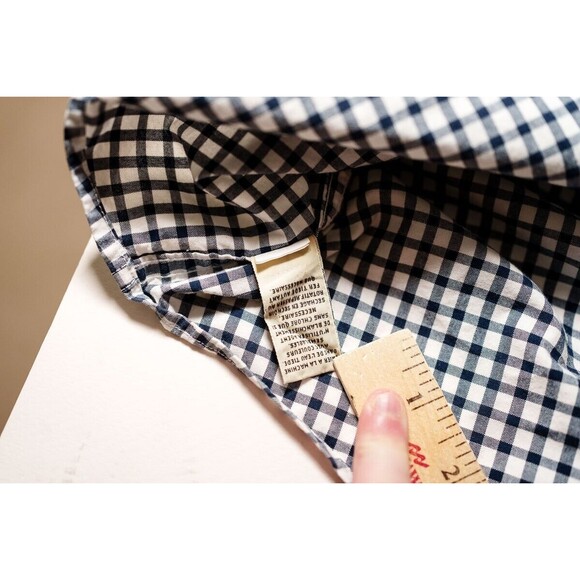 Eddie Bauer L mens button down check shirt casual - Picture 6 of 7